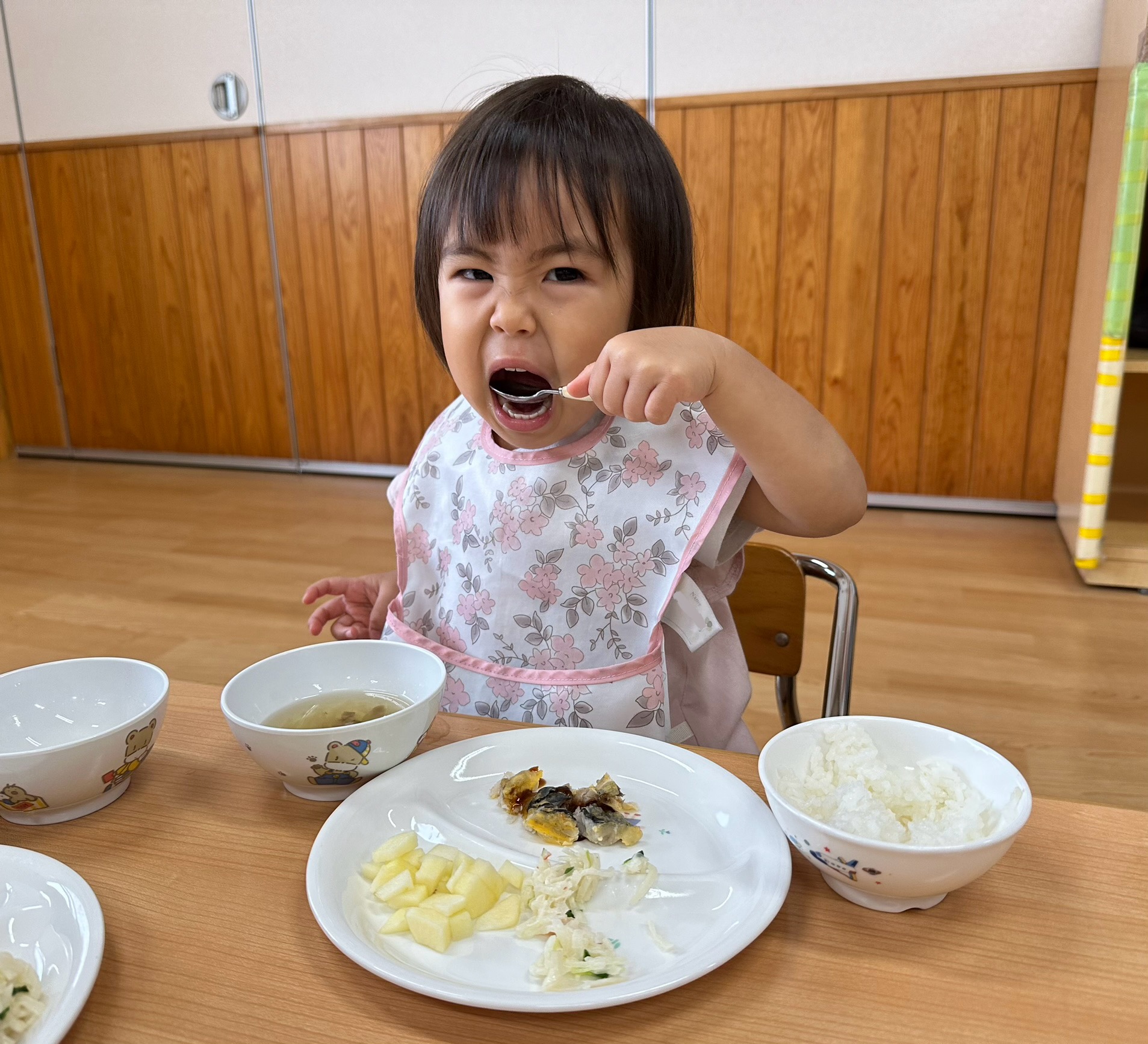 今日の給食🐟