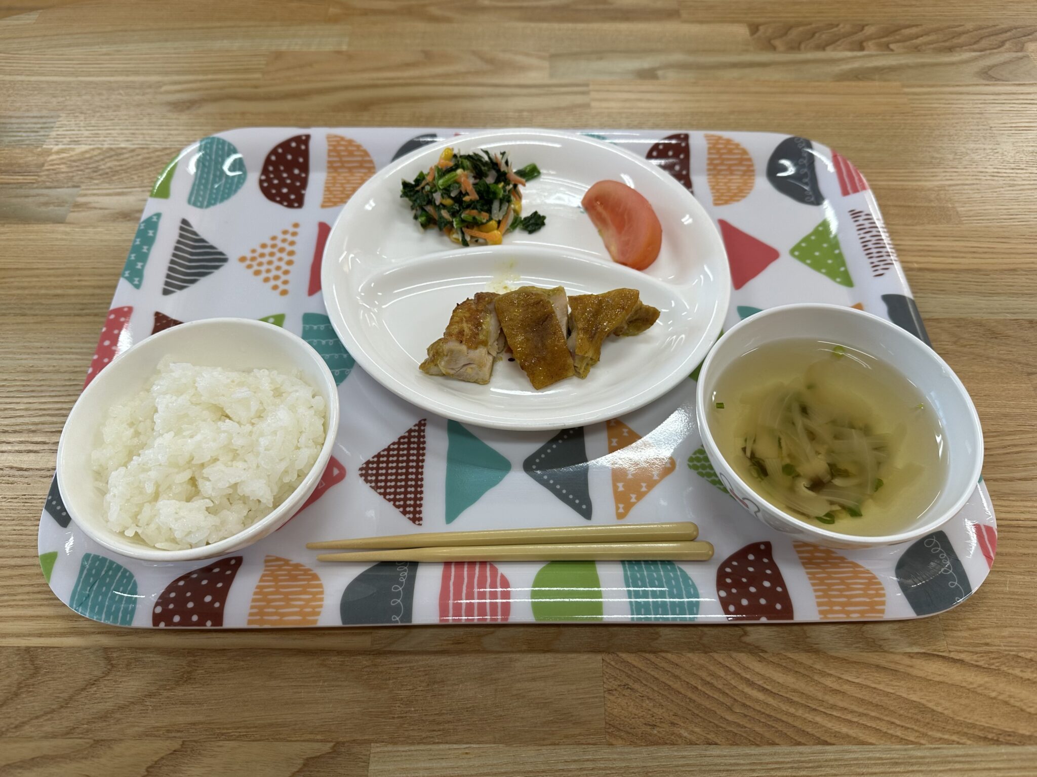 美味しい給食、頂きます🤗