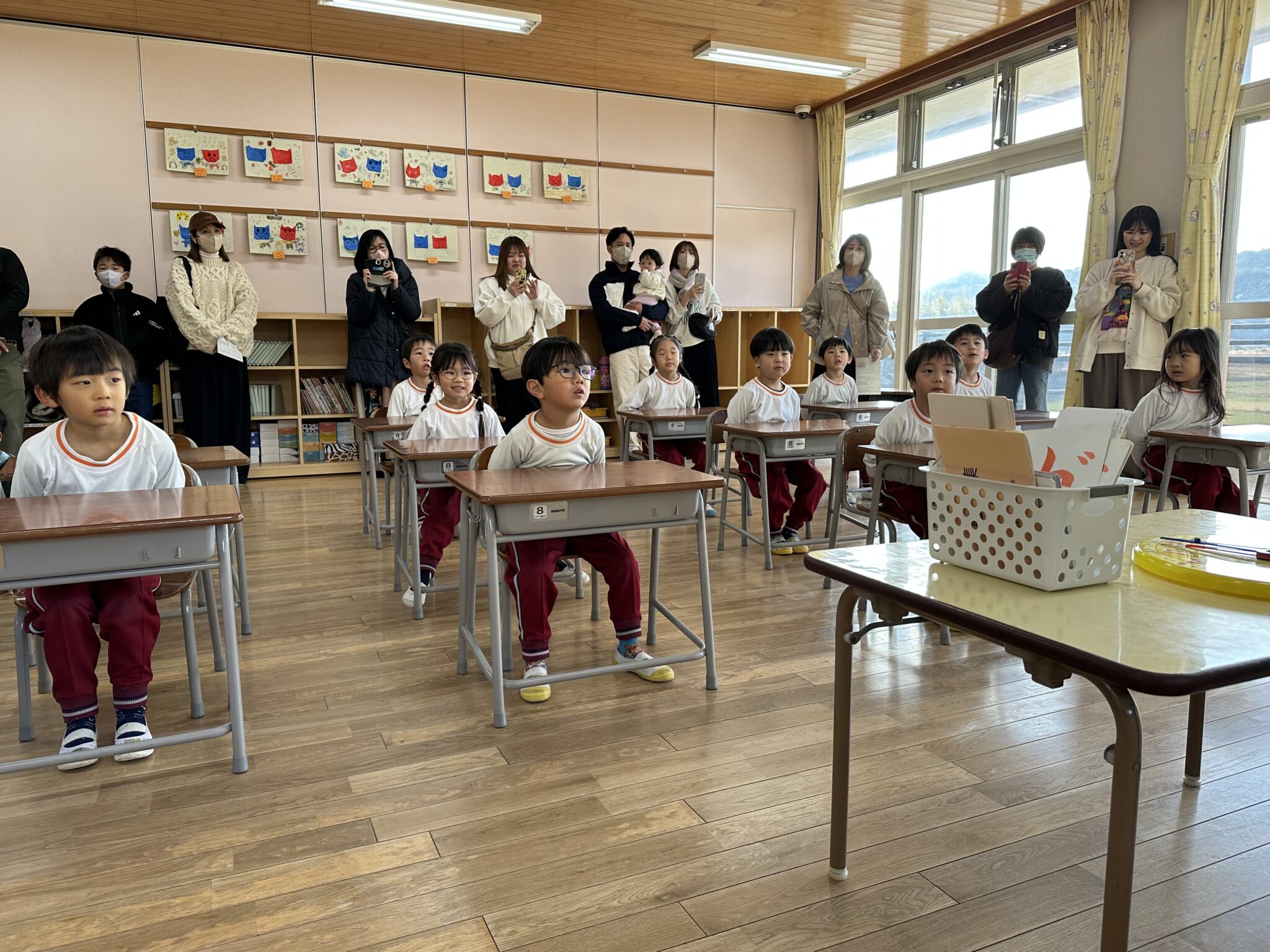 参観日が行われました！