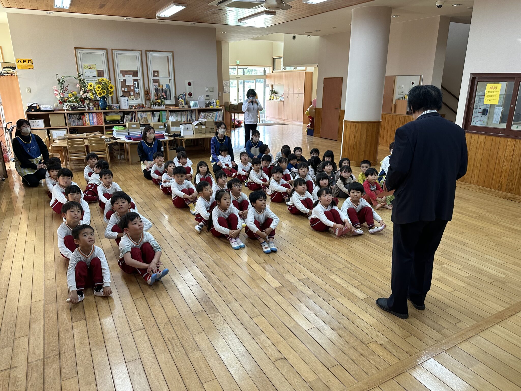 友愛っ子の可愛いお友達、修了おめでとう！